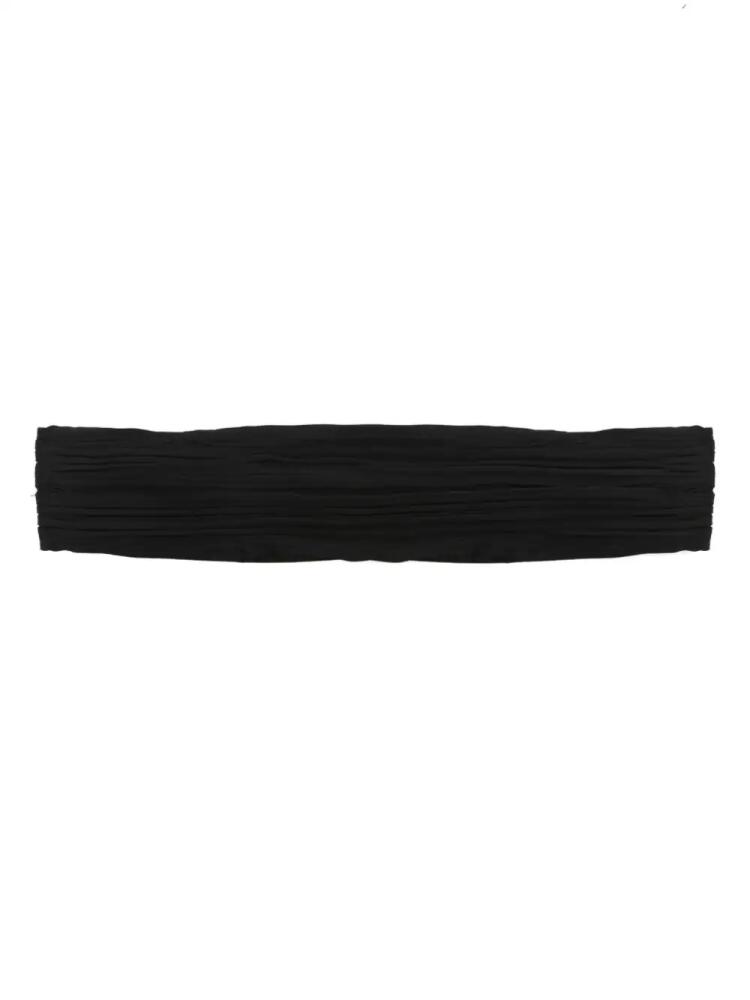 Forte Forte plissé belt - Black Cover