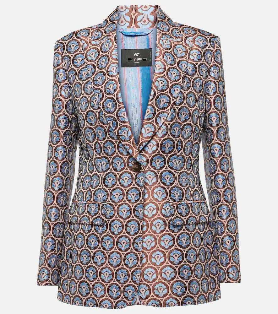 Etro Printed blazer Cover