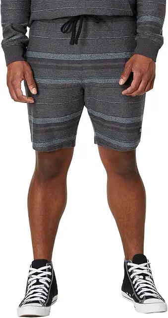 O'Neill Bavaro Stripe 19 Shorts (Black) Men's Shorts Cover