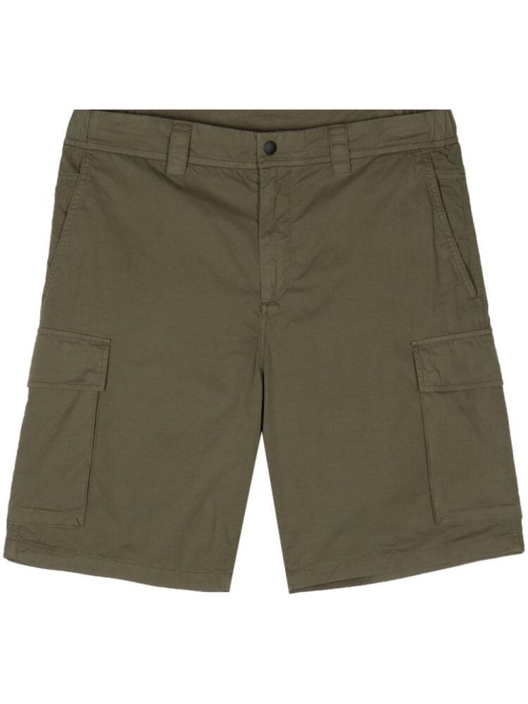 Woolrich mid-rise cotton cargo shorts - Green Cover