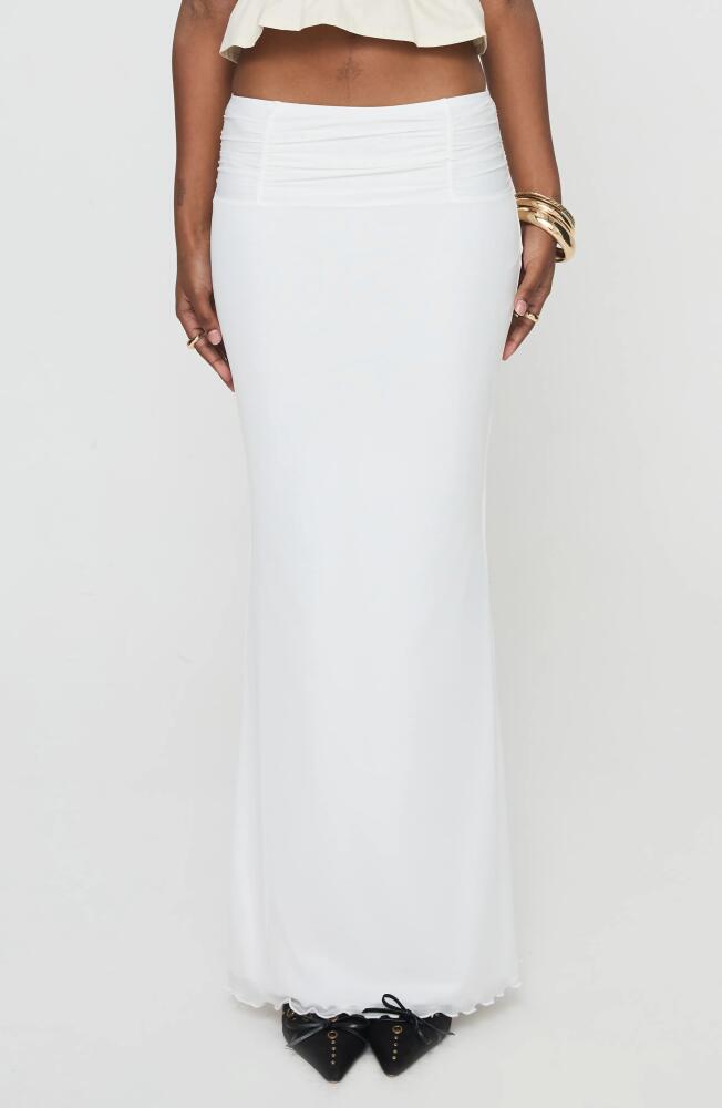 Princess Polly Meredith Maxi Skirt in White Cover