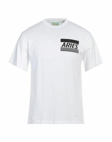 Aries Man T-shirt White Cotton Cover