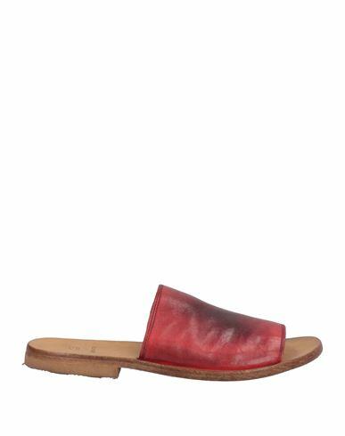 Moma Woman Sandals Red Calfskin Cover