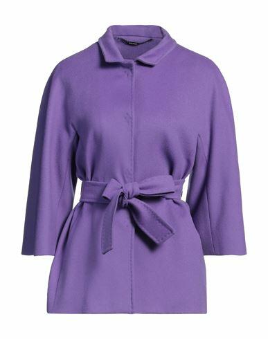 Piacenza Cashmere 1733 Woman Coat Light purple Virgin Wool Cover