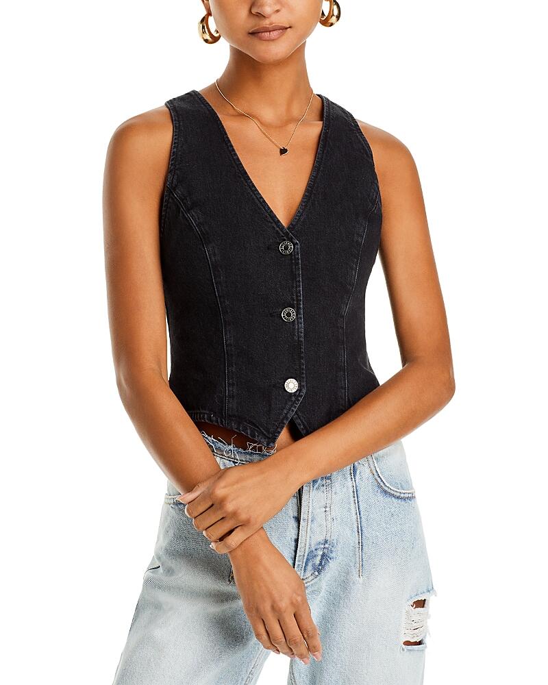 Agolde Heller Denim Vest Cover