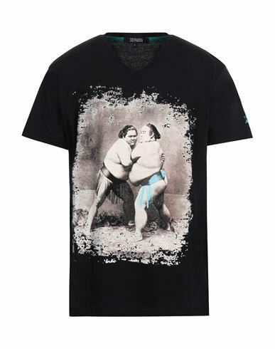 Trussardi Action Man T-shirt Black Cotton Cover