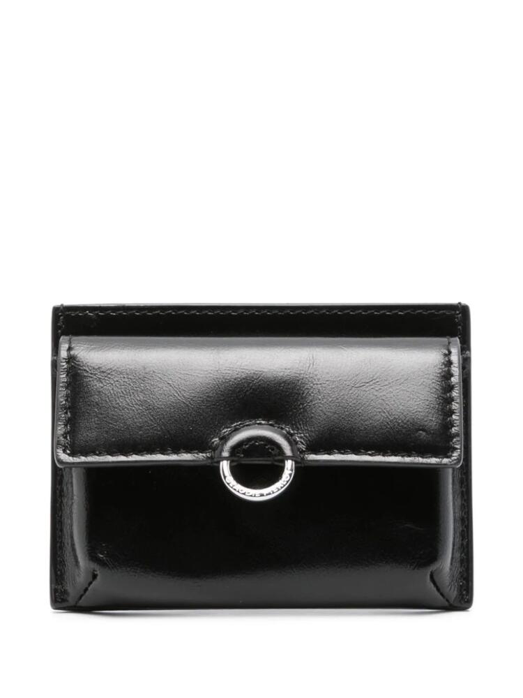 Claudie Pierlot logo-debossed leather wallet - Black Cover