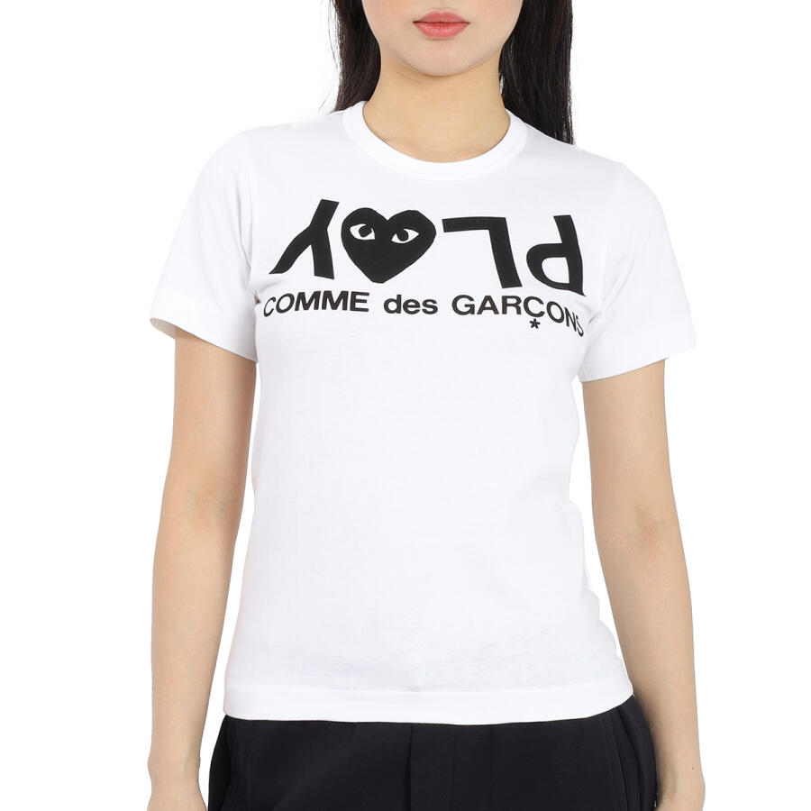 Comme Des Garcons Ladies Short-sleeve Play Logo T-shirt Cover