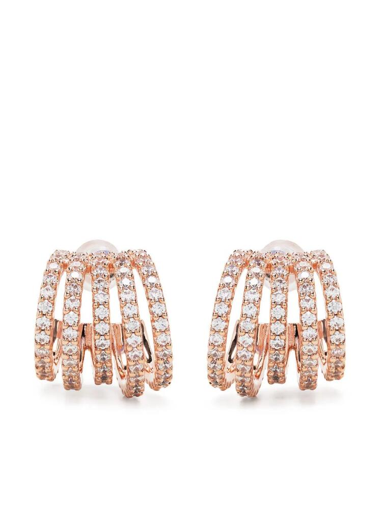 APM Monaco Croisette five-hoop earrings - Gold Cover