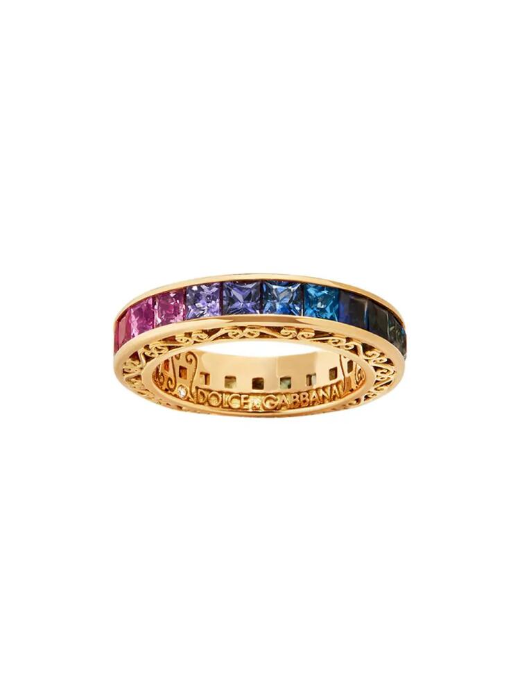 Dolce & Gabbana gradient sapphire ring - Gold Cover