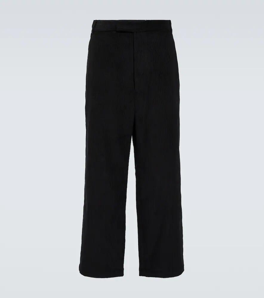 Thom Browne Mid-rise corduroy straight pants Cover