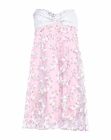 Be Blumarine Woman Midi dress Pink Polyamide, Polyester Cover