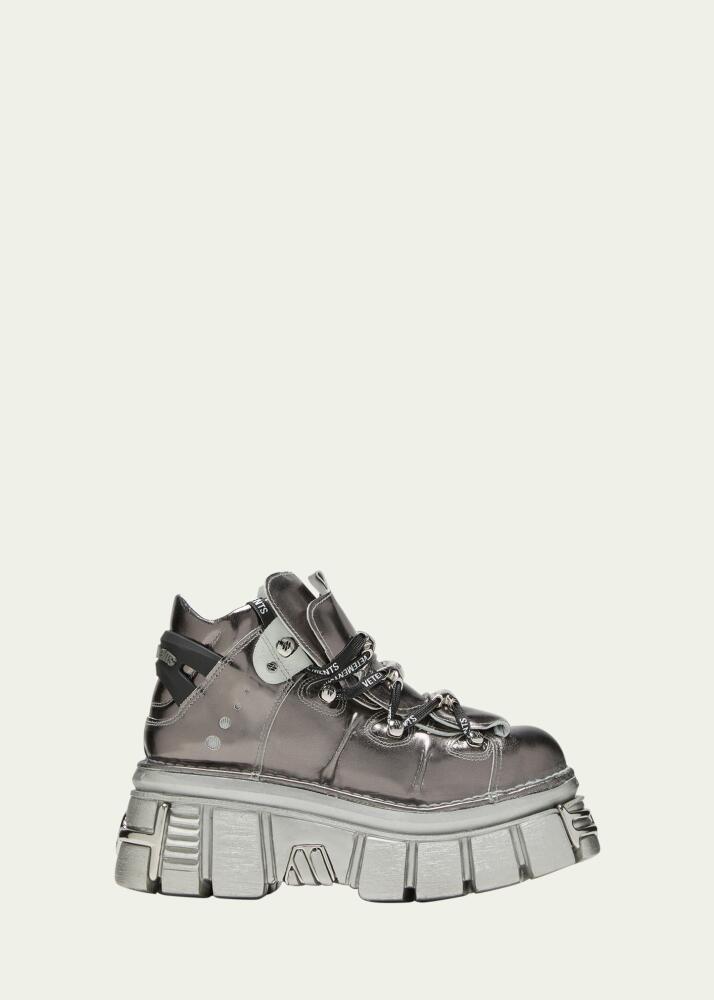 Vetements x New Rock Men's Platform Fashion Sneakers Cover