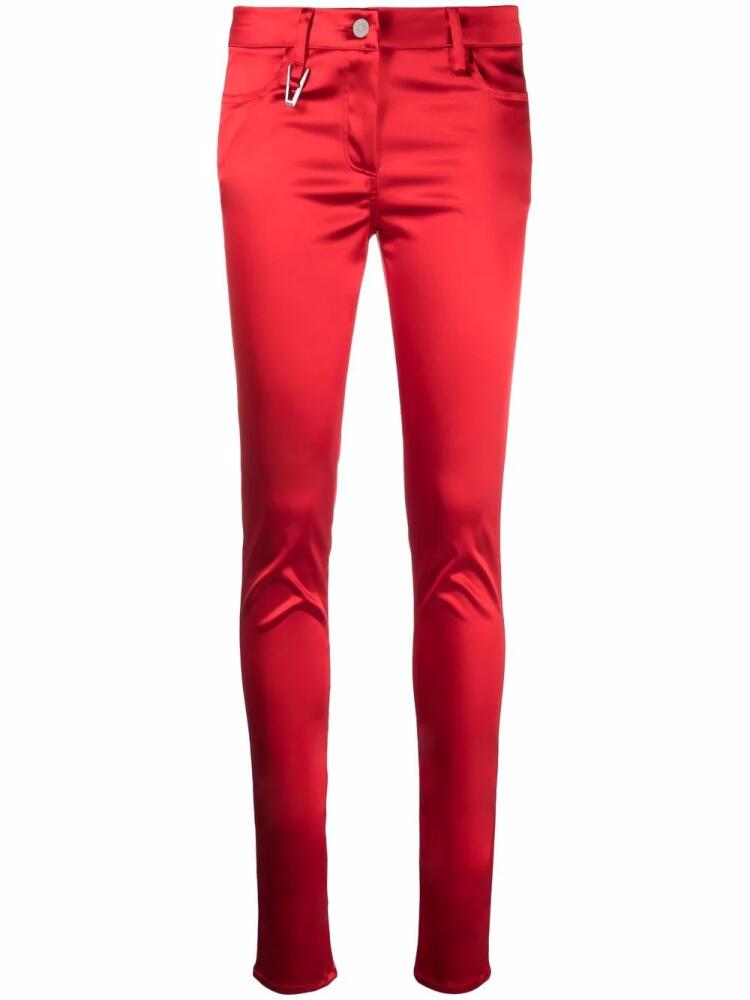 1017 ALYX 9SM Deville zip detail trousers - Red Cover