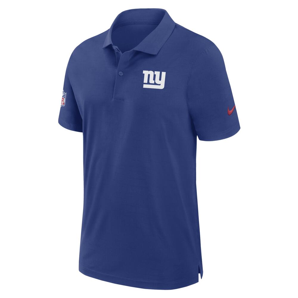 New York Giants Sideline Nike Men's Dri-FIT NFL Polo in Blue Cover