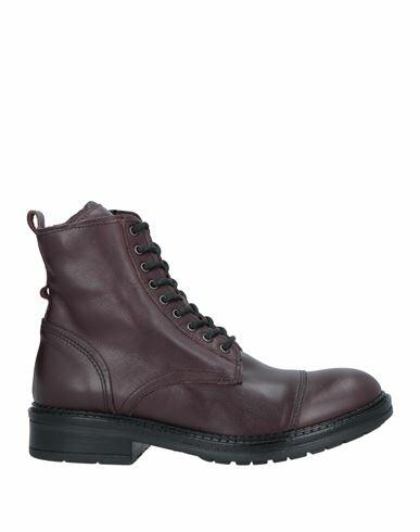 Oroscuro Woman Ankle boots Burgundy Calfskin Cover