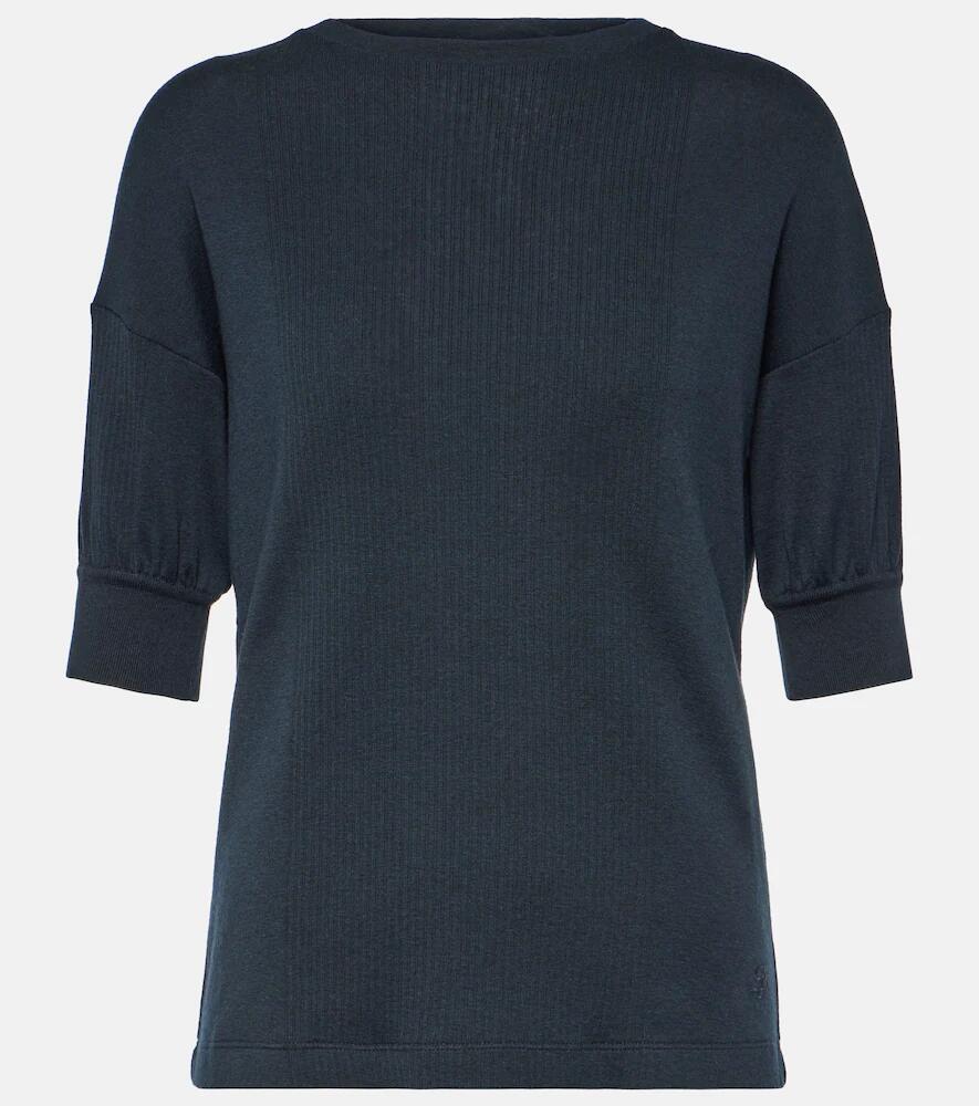 Loro Piana Cotton and cashmere T-shirt Cover