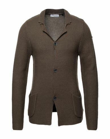 Trussardi Collection Man Blazer Military green Acrylic, Wool, Viscose Cover