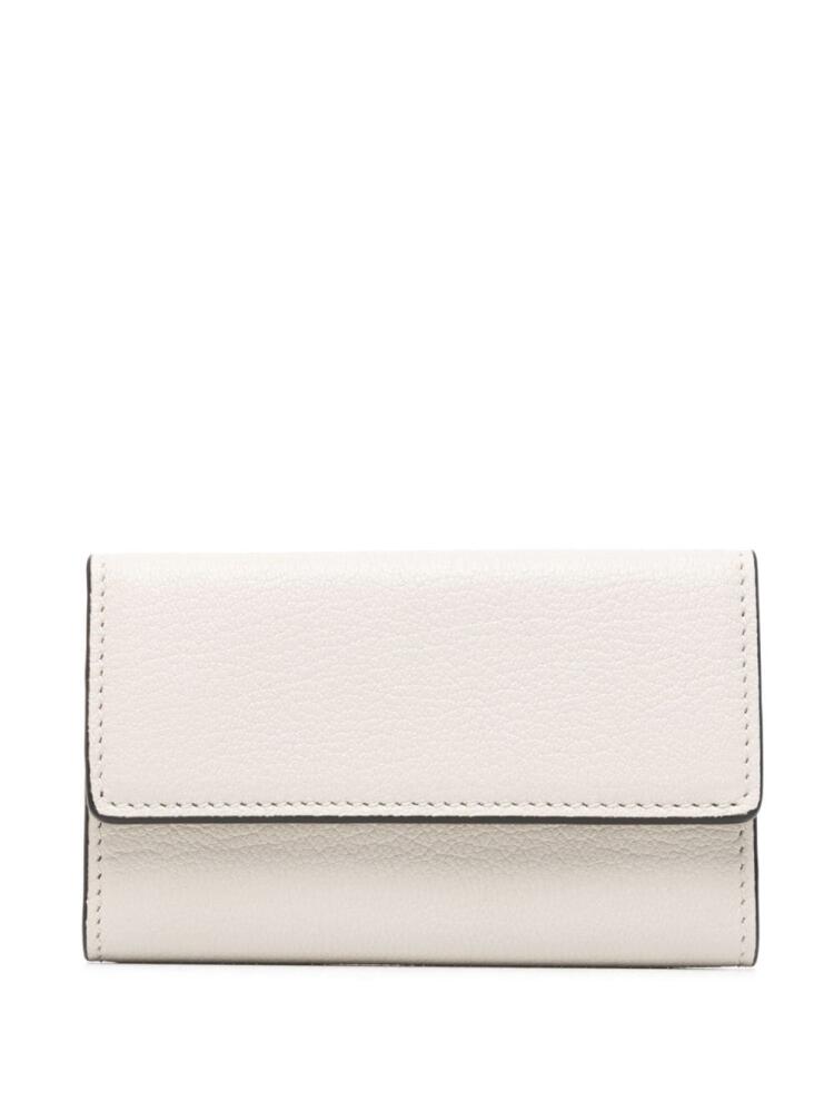 Maison Margiela leather key holder wallet - Neutrals Cover