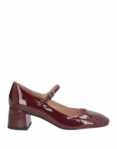 Bibi Lou Woman Pumps Burgundy Leather Cover