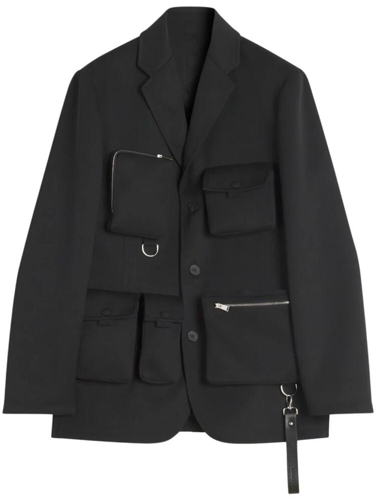 Lanvin single-breasted blazer - Black Cover