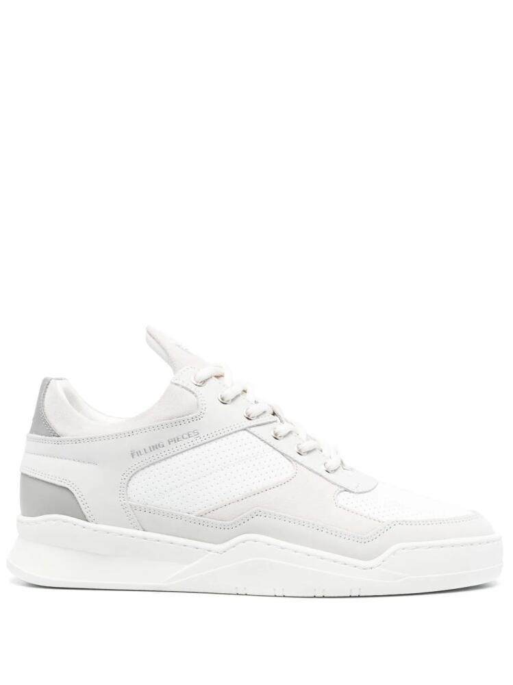 Filling Pieces panelled low-top sneakers - White Cover