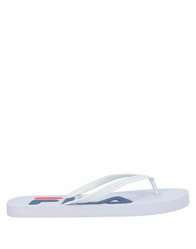 Fila Woman Thong sandal White Rubber Cover