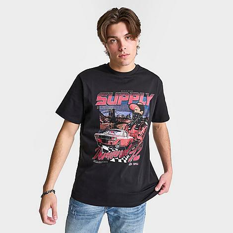 Men's Supply And Demand Speedway Graphic T-Shirt Cover