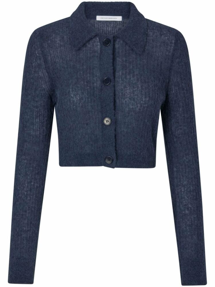 Cecilie Bahnsen classic collar cardigan - Blue Cover