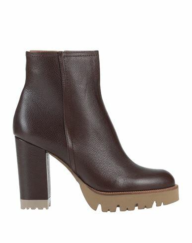 Roberto Festa Woman Ankle boots Cocoa Soft Leather Cover