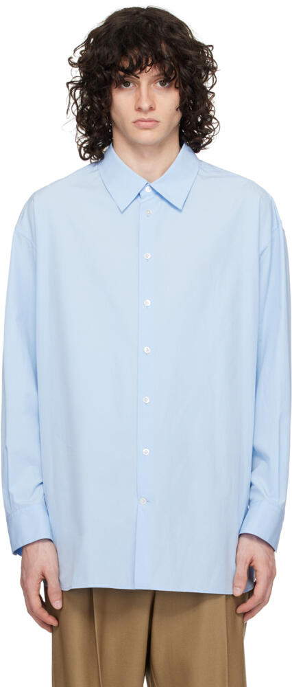 The Row Blue Lukre Shirt Cover