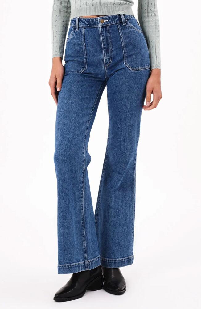 Rolla's East Coast Flare Jeans in Mid Vintage Blue Cover