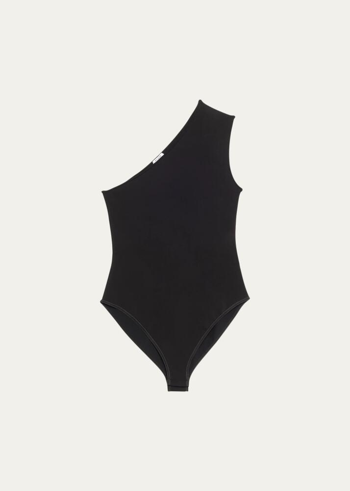 ALAIA One-Shoulder Bodysuit Cover