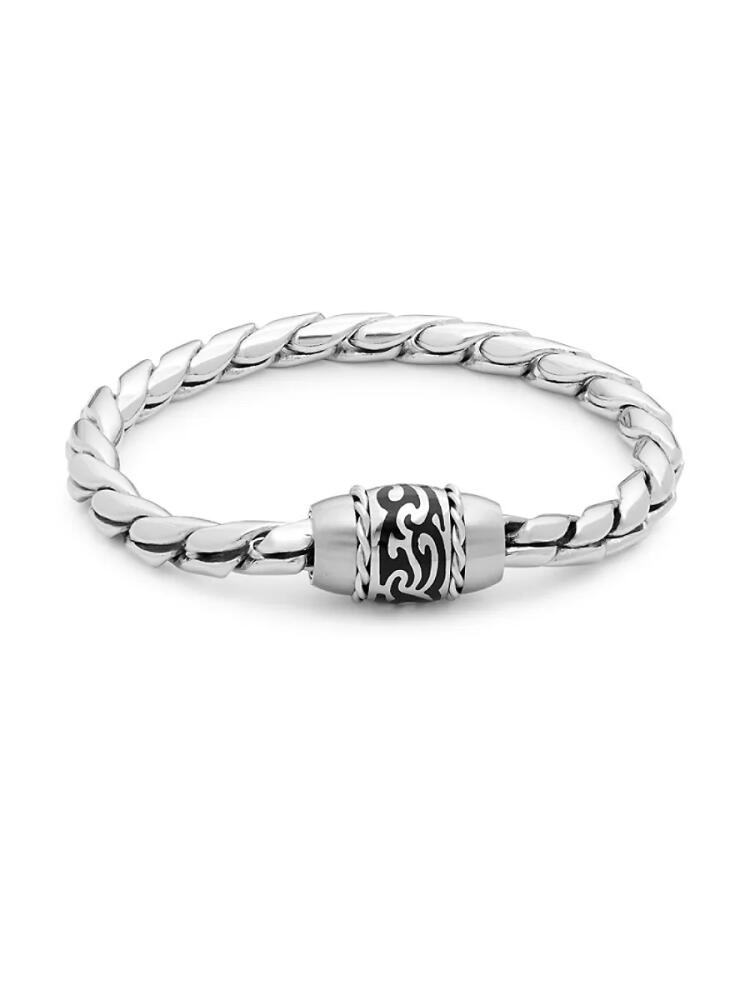 Saks Fifth Avenue Men's Tattoo Stainless Steel Bracelet Cover