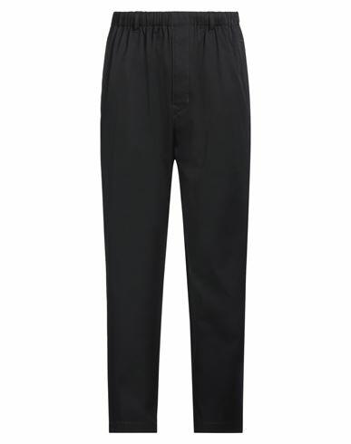 Lemaire Man Pants Black Cotton Cover