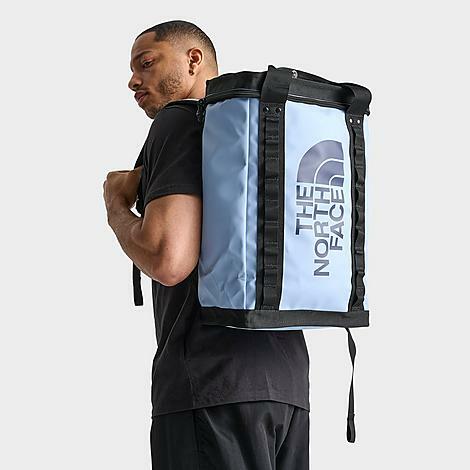 The North Face Inc Explore Fusebox Daypack (26L) in Blue/Steel Blue Fleece Cover