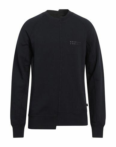 Noumeno Concept Man Sweatshirt Navy blue Cotton, Polyester Cover