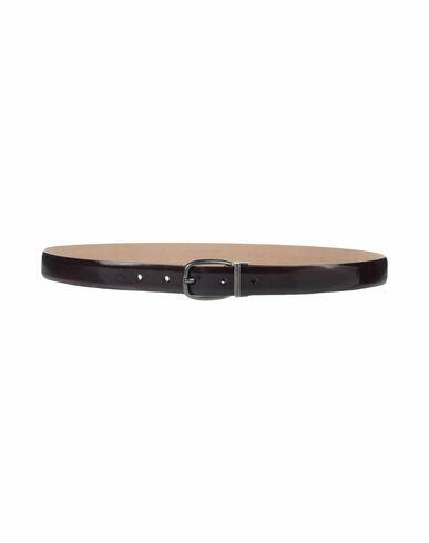 Dolce & gabbana Man Belt Cocoa Calfskin Cover