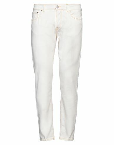 Pmds Premium Mood Denim Superior Man Pants Ivory Cotton, Elastane Cover