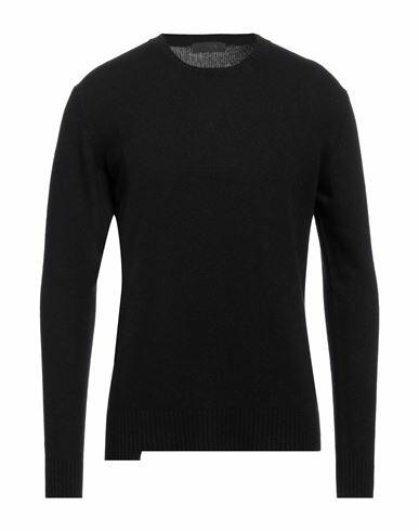 Lucques Man Sweater Black Wool, Polyamide Cover