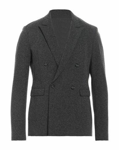 Paolo Pecora Man Blazer Lead Viscose, Wool, Polyamide, Elastane Cover