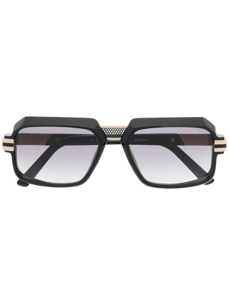 Cazal rectangle-frame tinted sunglasses - Black Cover