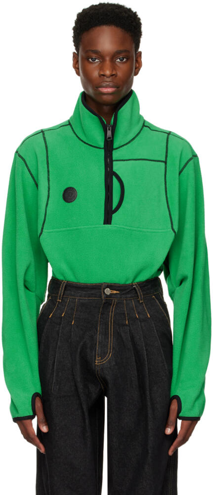 ADER error Green Stia Zip-Up Cover