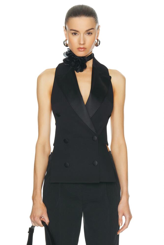 Dolce & Gabbana Tuxedo Vest in Black Cover