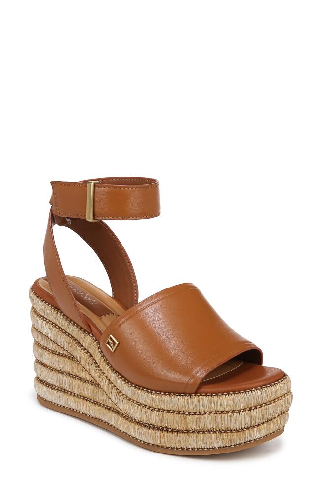 Franco Sarto L-Toni Wedge Platform Sandal in Tan Cover