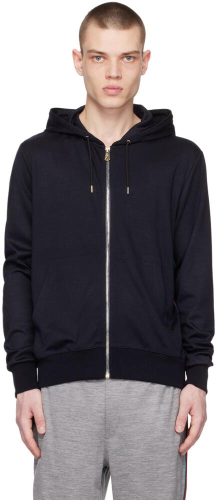 Paul Smith Navy Signature Stripe Hoodie Cover