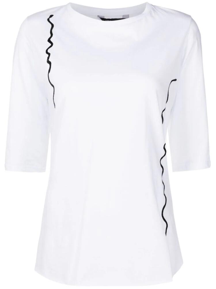 Uma | Raquel Davidowicz abstract-print cotton T-Shirt - White Cover