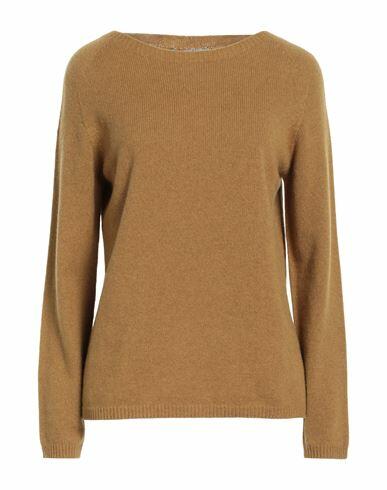 's Max Mara Woman Sweater Mustard Cashmere, Wool Cover