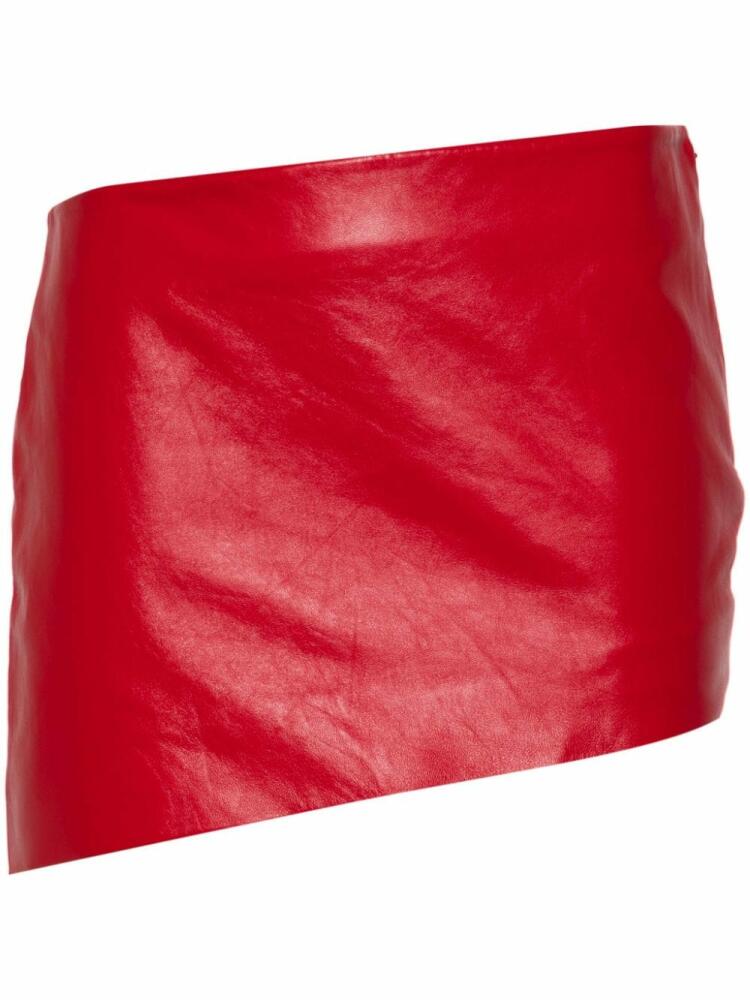 Givenchy asymmetric mini skirt - Red Cover