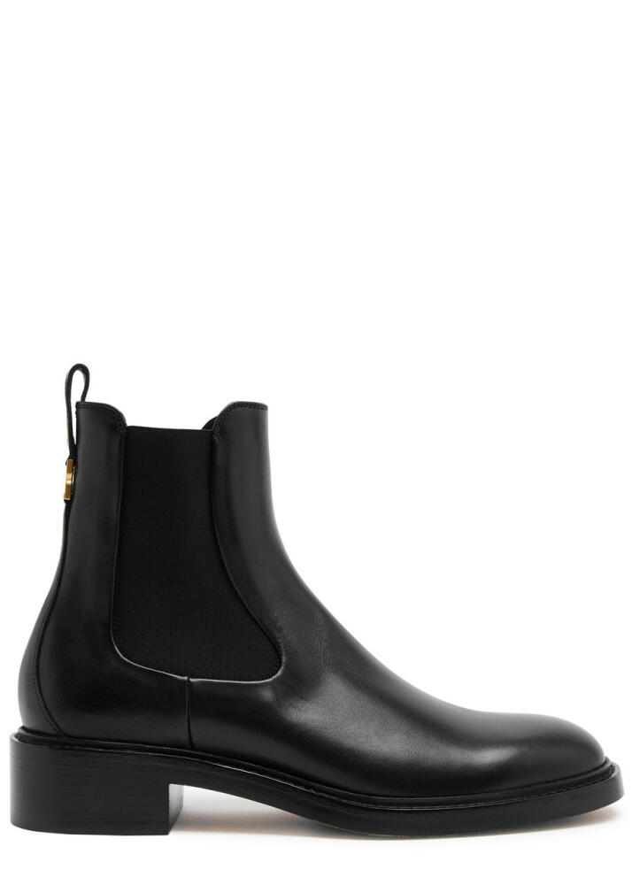 Chloe Marcie 40 Leather Chelsea Boots - Black Cover